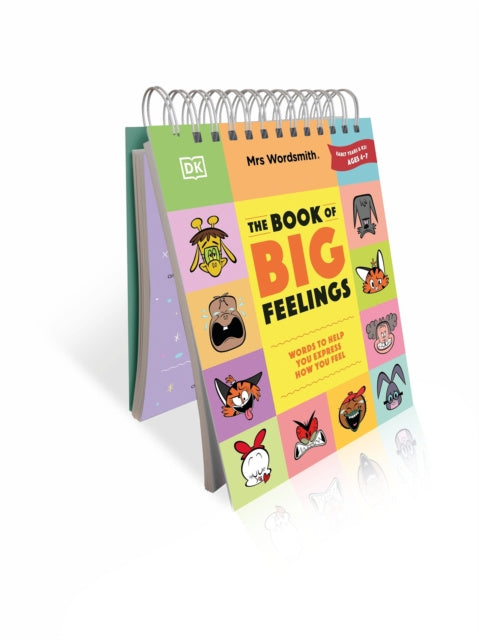 Valokuva kirjasta Mrs Wordsmith Mrs Wordsmith The Book of Big Feelings Ages 4–7 (Early Years &amp; Key Stage 1), kuuluu tuoteryhmään Ulkomaiset lasten tietokirjat.
