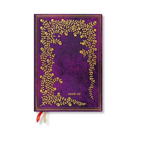 Valokuva tuotteesta Lukuvuosikalenteri 26-27 18kk Midi Flexi New York Rose Paperblanks, kuuluu tuoteryhmään Lukuvuosikalenterit.