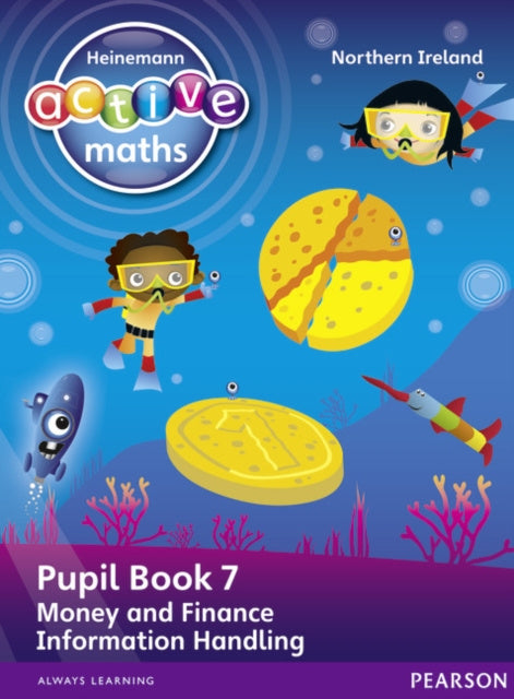 Valokuva kirjasta Hilary Koll / Lynda Keith / Steve Mills Heinemann Active Maths Northern Ireland - Key Stage 1 - Beyond Number - Pupil book 7 - Money, Finance and Information Handling, kuuluu tuoteryhmään Ulkomaiset lasten tietokirjat.