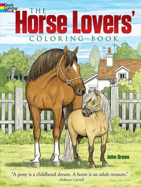 Valokuva kirjasta John Green Horse Lovers' Coloring Book, The, kuuluu tuoteryhmään Ulk lasten kuvakirjat.