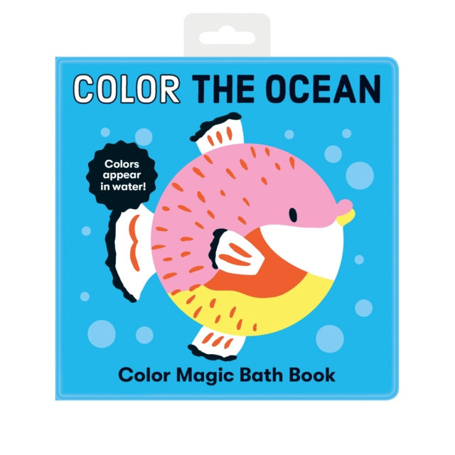 Valokuva kirjasta Mudpuppy Color the Ocean Color Magic Bath Book, kuuluu tuoteryhmään Ulk lasten kuvakirjat.