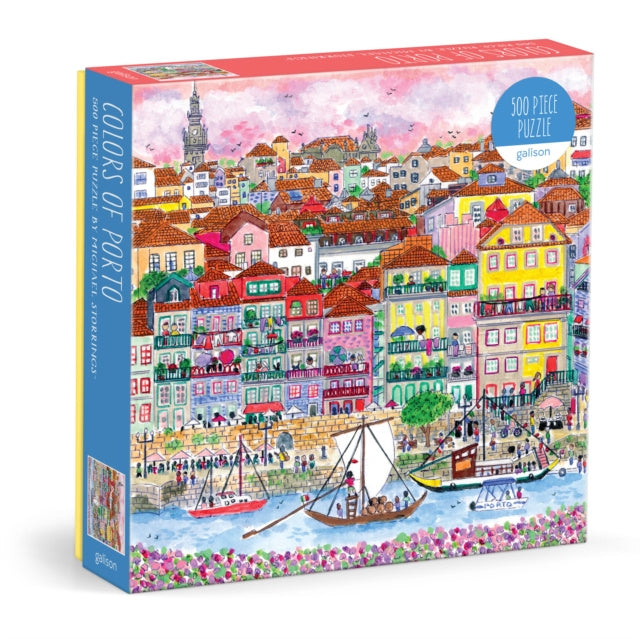Valokuva kirjasta Galison Michael Storrings Colors Of Porto 500 Piece Puzzle, kuuluu tuoteryhmään Ulk harrasteet.