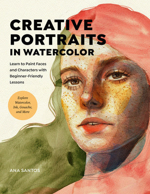 Valokuva kirjasta Ana Santos Creative Portraits in Watercolor, kuuluu tuoteryhmään Ulk taide musiikki.