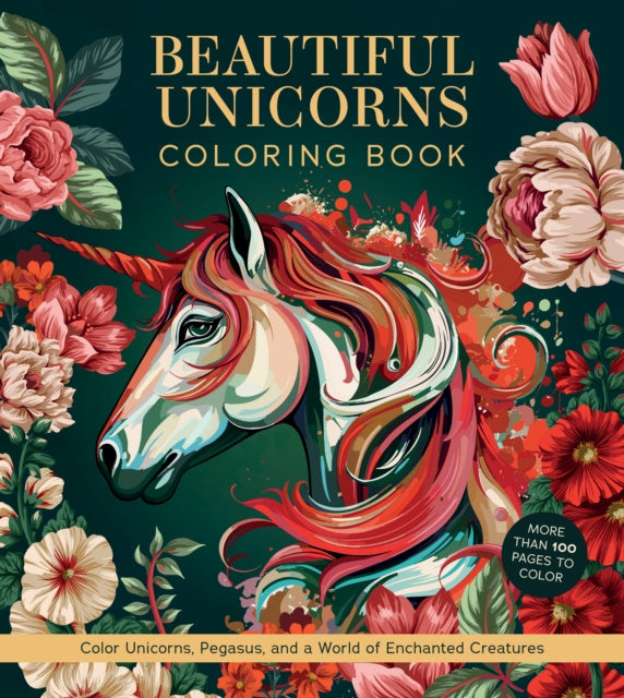 Valokuva kirjasta Editors of Chartwell Books Beautiful Unicorns Coloring Book, kuuluu tuoteryhmään Ulk taide musiikki.