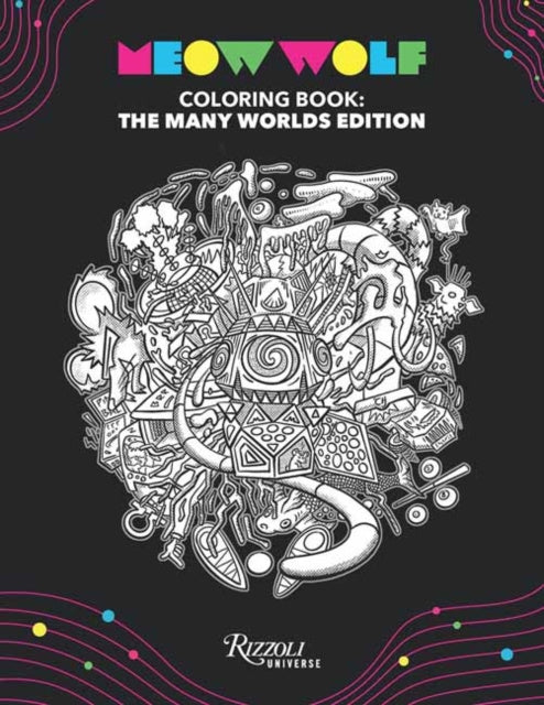 Valokuva kirjasta Meow Wolf Meow Wolf Coloring Book: The Many Worlds Edition, kuuluu tuoteryhmään Ruots harrasteet taide.