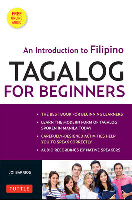 Valokuva kirjasta Joi Barrios Tagalog for Beginners, kuuluu tuoteryhmään Kielten oppikirjat kielitiede.