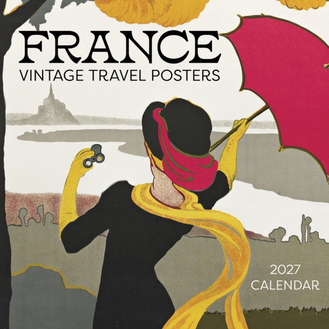 Valokuva kirjasta  France: Vintage Travel Posters 2027 Wall Calendar, kuuluu tuoteryhmään Muut ulkomaiset kirjat.