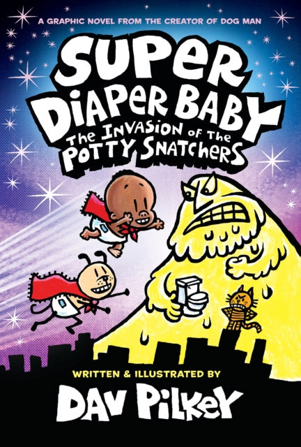 Valokuva kirjasta Dav Pilkey Super Diaper Baby: The Invasion of the Potty Snatchers: Color Edition (From the Creator of Dog Man), kuuluu tuoteryhmään Ulk muut kaunokirjat.