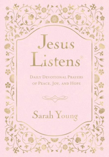 Valokuva kirjasta Sarah Young Jesus Listens, Pink Leathersoft, with Scripture References, kuuluu tuoteryhmään Ulk filosofia psykologia.