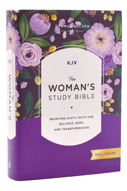 Valokuva kirjasta  KJV, The Woman's Study Bible, Hardcover, Red Letter, Full-Color Edition, Comfort Print, kuuluu tuoteryhmään Ulk filosofia psykologia.