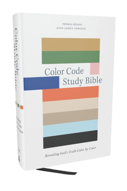 Valokuva kirjasta Thomas Nelson Color Code Study Bible, Revealing God's Truth Color by Color (KJV, Hardcover, Red Letter), kuuluu tuoteryhmään Ulk filosofia psykologia.