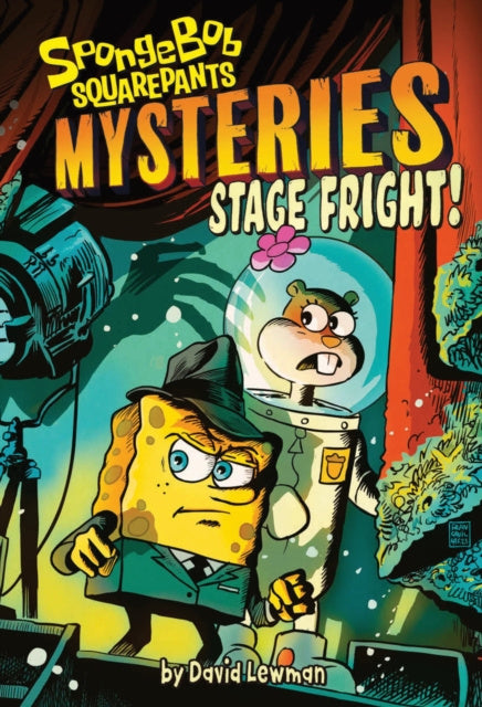 Valokuva kirjasta David Lewman Stage Fright! (SpongeBob SquarePants Mysteries #3), kuuluu tuoteryhmään Ulk lasten romaanit.