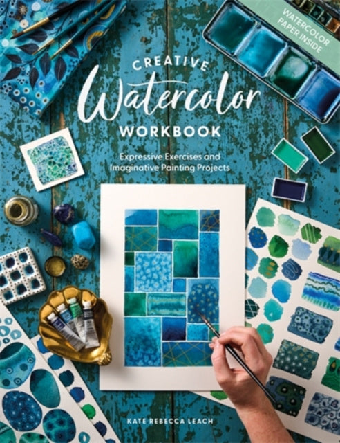 Valokuva kirjasta Kate Rebecca Leach Creative Watercolor Workbook, kuuluu tuoteryhmään Ulk taide musiikki.
