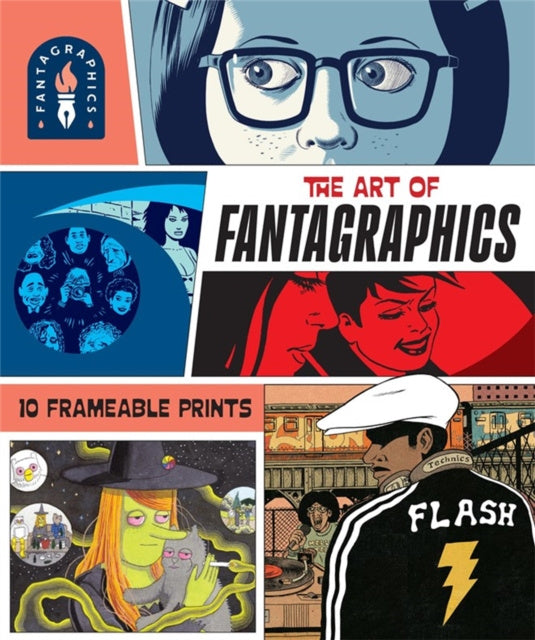 Valokuva kirjasta Fantagraphics Publishers Art of Fantagraphics Poster Book, The, kuuluu tuoteryhmään Ulk taide musiikki.