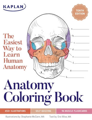 Valokuva kirjasta Eric Wise / Stephanie McCann Anatomy Coloring Book with 450+ Realistic Medical Illustrations with Quizzes for Each, kuuluu tuoteryhmään Ulk terveys (lääket eläinlääk).