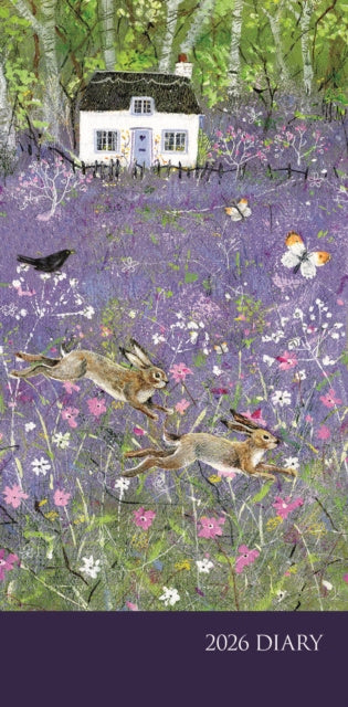Valokuva kirjasta  Bluebell Cottage Deluxe Slim Diary  2026, kuuluu tuoteryhmään Muut ulkomaiset kirjat.