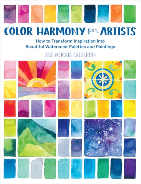 Valokuva kirjasta Ana Victoria Calderón Color Harmony for Artists, kuuluu tuoteryhmään Ulk taide musiikki.