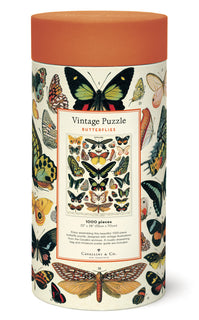 Palapeli 1000 palaa Cavallini Butterflies