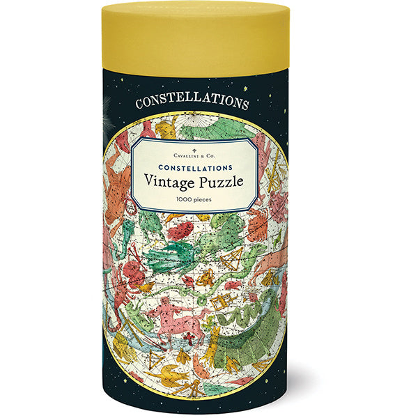 Valokuva tuotteesta Palapeli 1000 palaa Cavallini Constellations, kuuluu tuoteryhmään Palapelit.