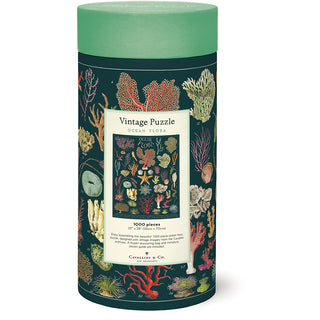 Palapeli 1000 palaa Cavallini Ocean Flora