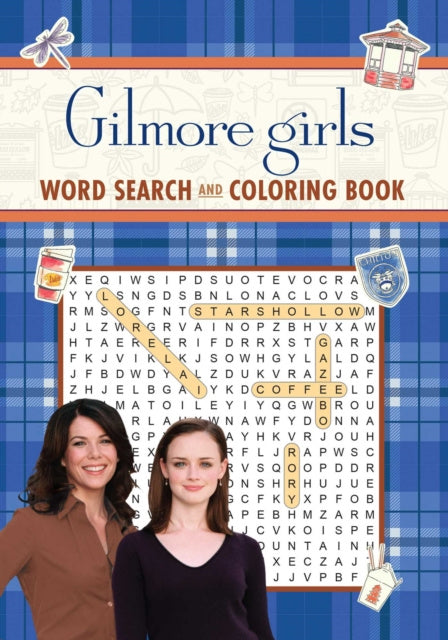Valokuva kirjasta Editors of Thunder Bay Press Gilmore Girls Word Search and Coloring Book, kuuluu tuoteryhmään Ulk harrasteet.