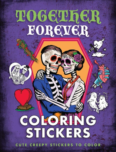 Valokuva kirjasta Editors of Thunder Bay Press Together Forever Coloring Stickers, kuuluu tuoteryhmään Muut ulkomaiset kirjat.