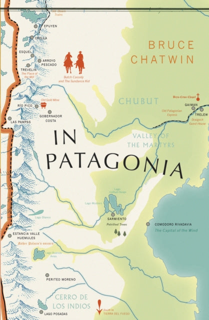 Valokuva kirjasta Bruce Chatwin In Patagonia, kuuluu tuoteryhmään Ulk historia muistelmat.
