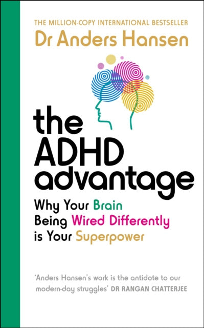 Valokuva kirjasta Dr Anders Hansen ADHD Advantage, The, kuuluu tuoteryhmään Ulk terveys (lääket eläinlääk).