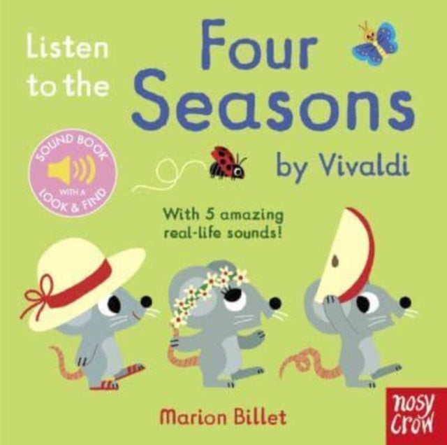 Valokuva kirjasta  Listen to the Four Seasons by Vivaldi, kuuluu tuoteryhmään Ulk lasten kuvakirjat.