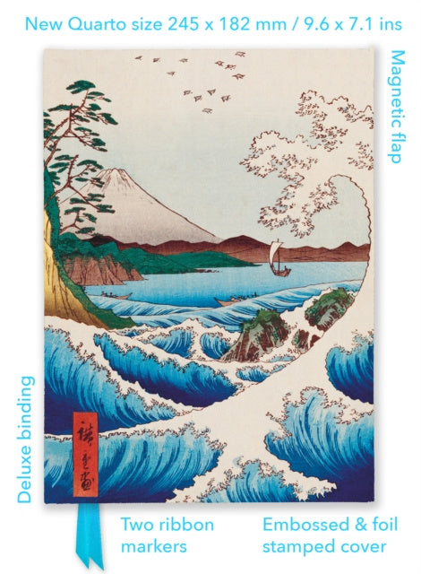 Valokuva kirjasta  Utagawa Hiroshige: Sea at Satta (Foiled Quarto Journal), kuuluu tuoteryhmään Ulk taide musiikki.