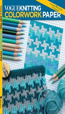 Valokuva kirjasta  Vogue Knitting: Colorwork Paper, kuuluu tuoteryhmään Muut ulkomaiset kirjat.