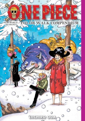 Valokuva kirjasta Eiichiro Oda One Piece Color Walk Compendium: New World to Wano, kuuluu tuoteryhmään Ulk taide musiikki.