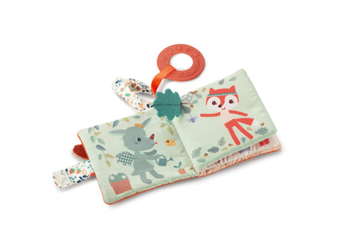 Pehmokirja purulelulla bambi