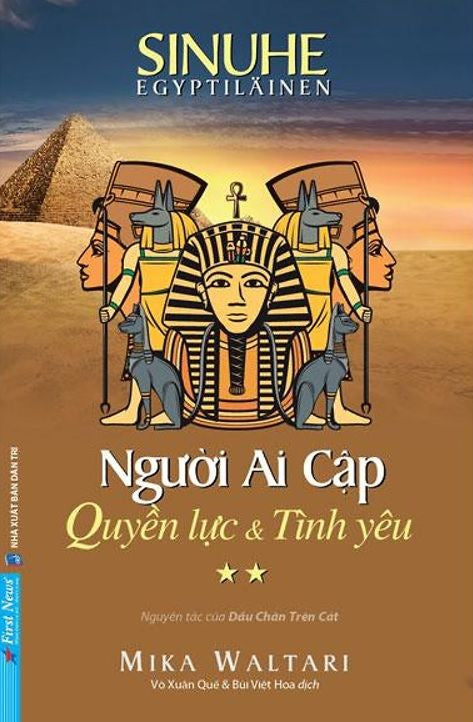 Valokuva kirjasta Mika Waltari Sinuhe, người Ai Cập (tập 2), kuuluu tuoteryhmään Historialliset romaanit.