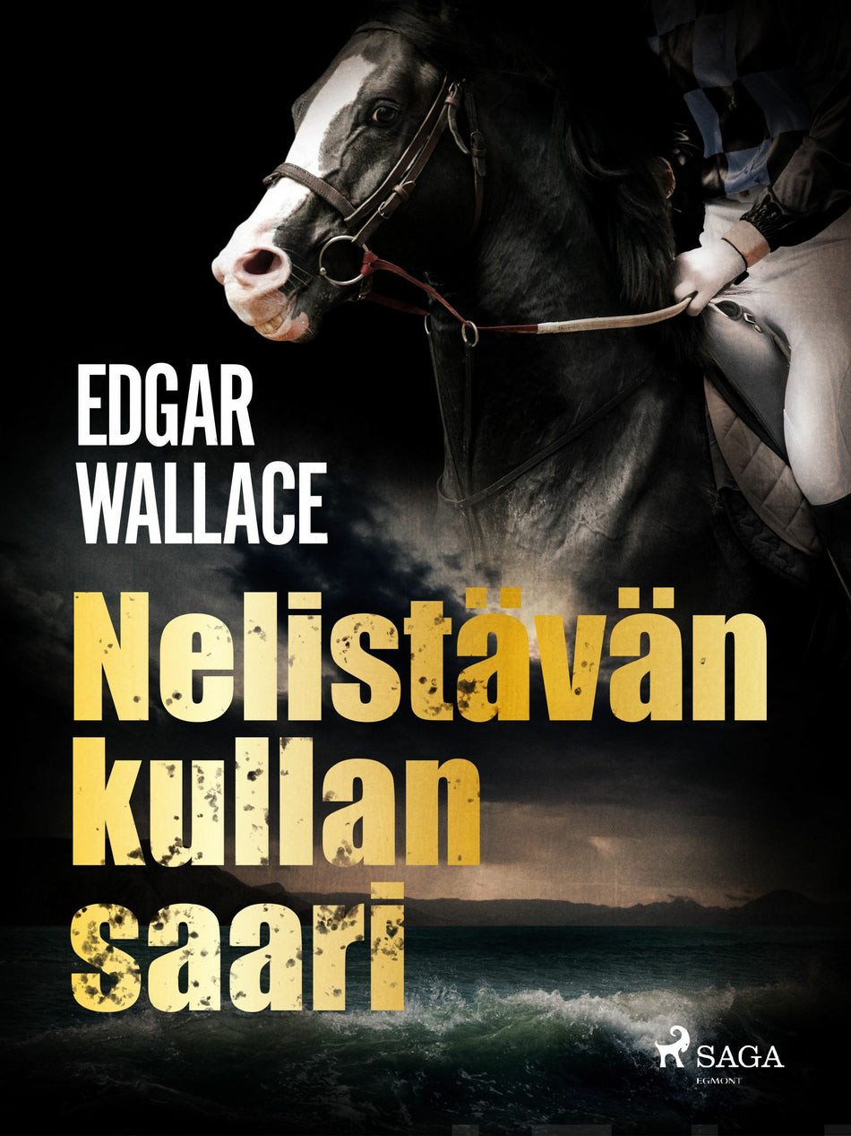 Valokuva kirjasta Edgar Wallace Nelistävän kullan saari, kuuluu tuoteryhmään E-kirjat kauno.