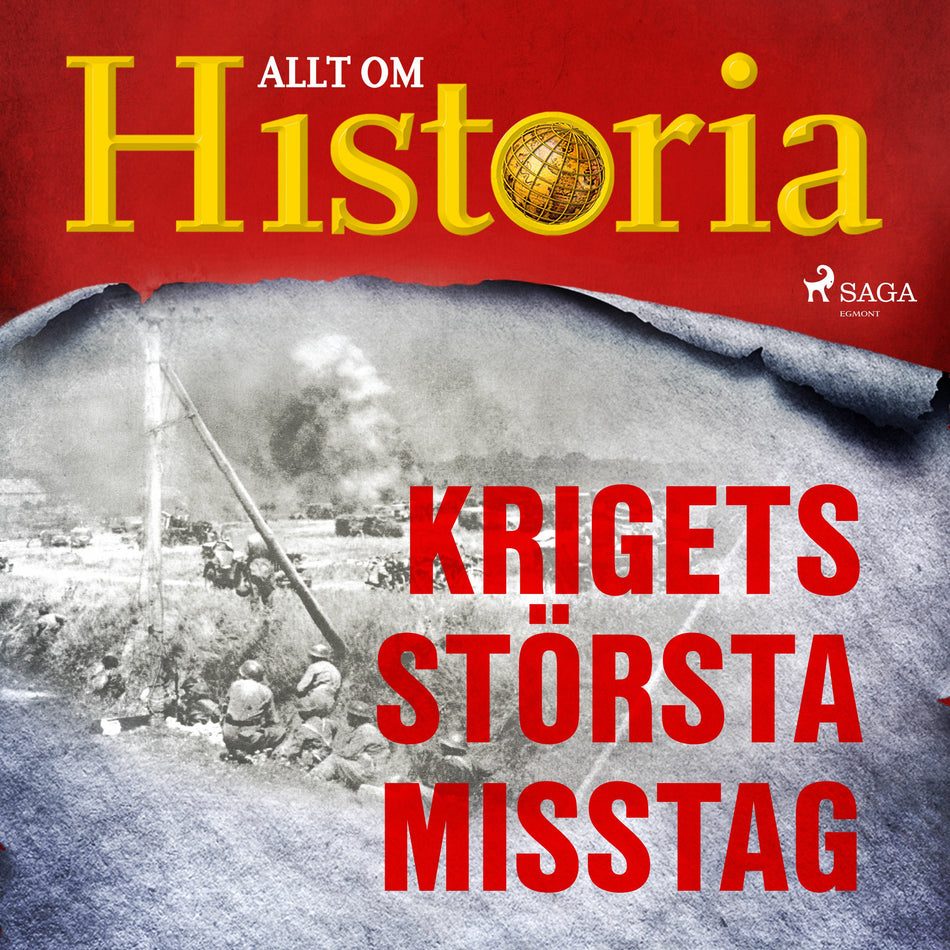 Valokuva kirjasta N/A Krigets största misstag, kuuluu tuoteryhmään Äänikirjat tieto.
