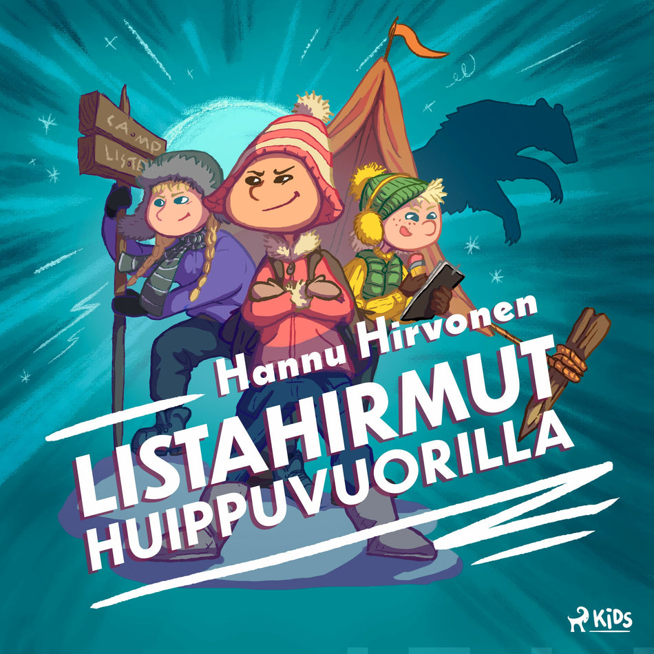 Valokuva kirjasta Hannu Hirvonen Listahirmut Huippuvuorilla, kuuluu tuoteryhmään Äänikirjat lapset ja nuoret.