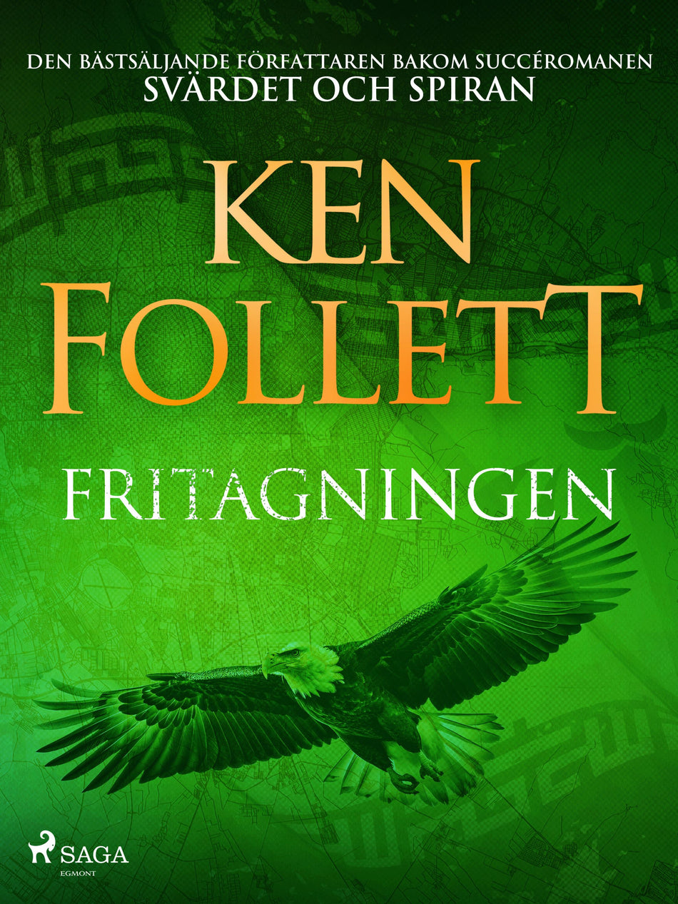 Valokuva kirjasta Ken Follett Fritagningen, kuuluu tuoteryhmään E-kirjat kauno.