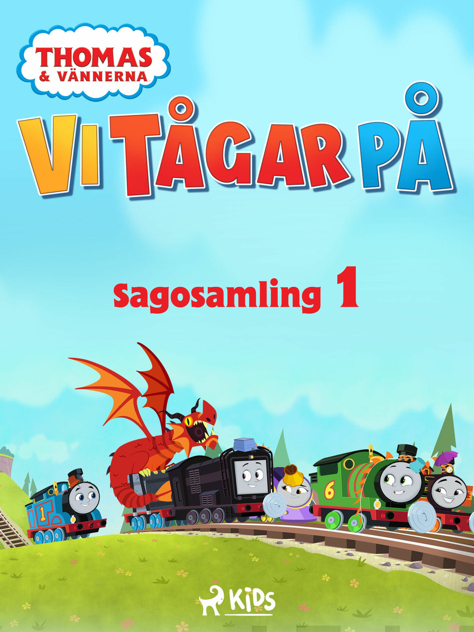 Valokuva kirjasta Mattel Thomas och vännerna - Vi tågar på - Sagosamling 1, kuuluu tuoteryhmään E-kirjat lapset ja nuoret.