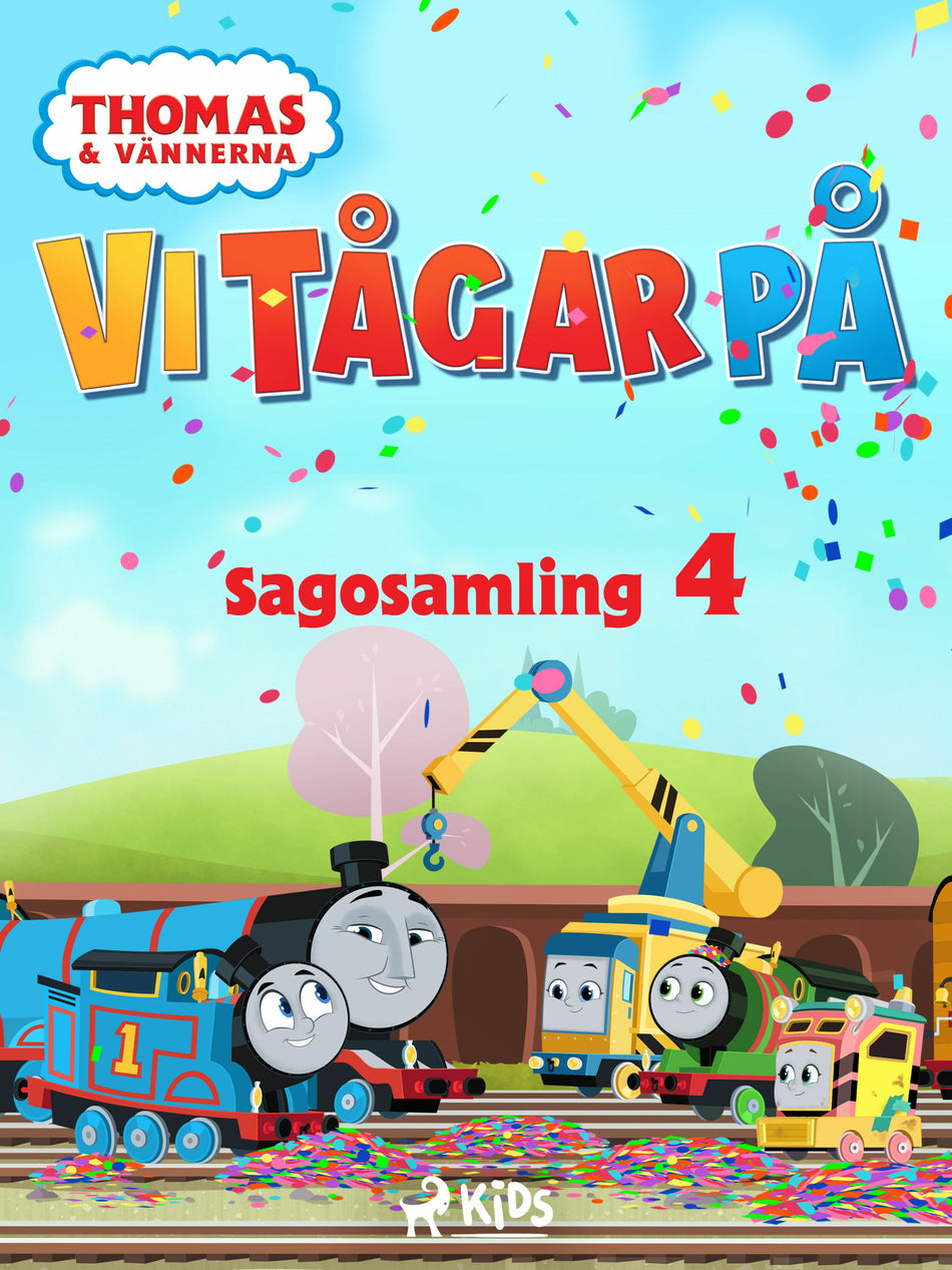 Valokuva kirjasta Mattel Thomas och vännerna - Vi tågar på - Sagosamling 4, kuuluu tuoteryhmään E-kirjat lapset ja nuoret.