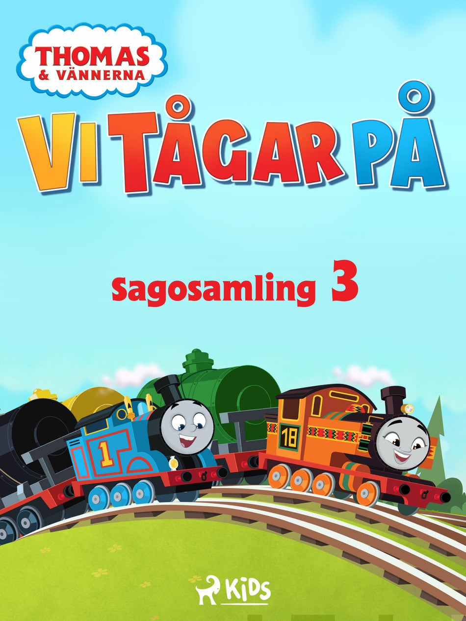 Valokuva kirjasta Mattel Thomas och vännerna - Vi tågar på - Sagosamling 3, kuuluu tuoteryhmään E-kirjat lapset ja nuoret.