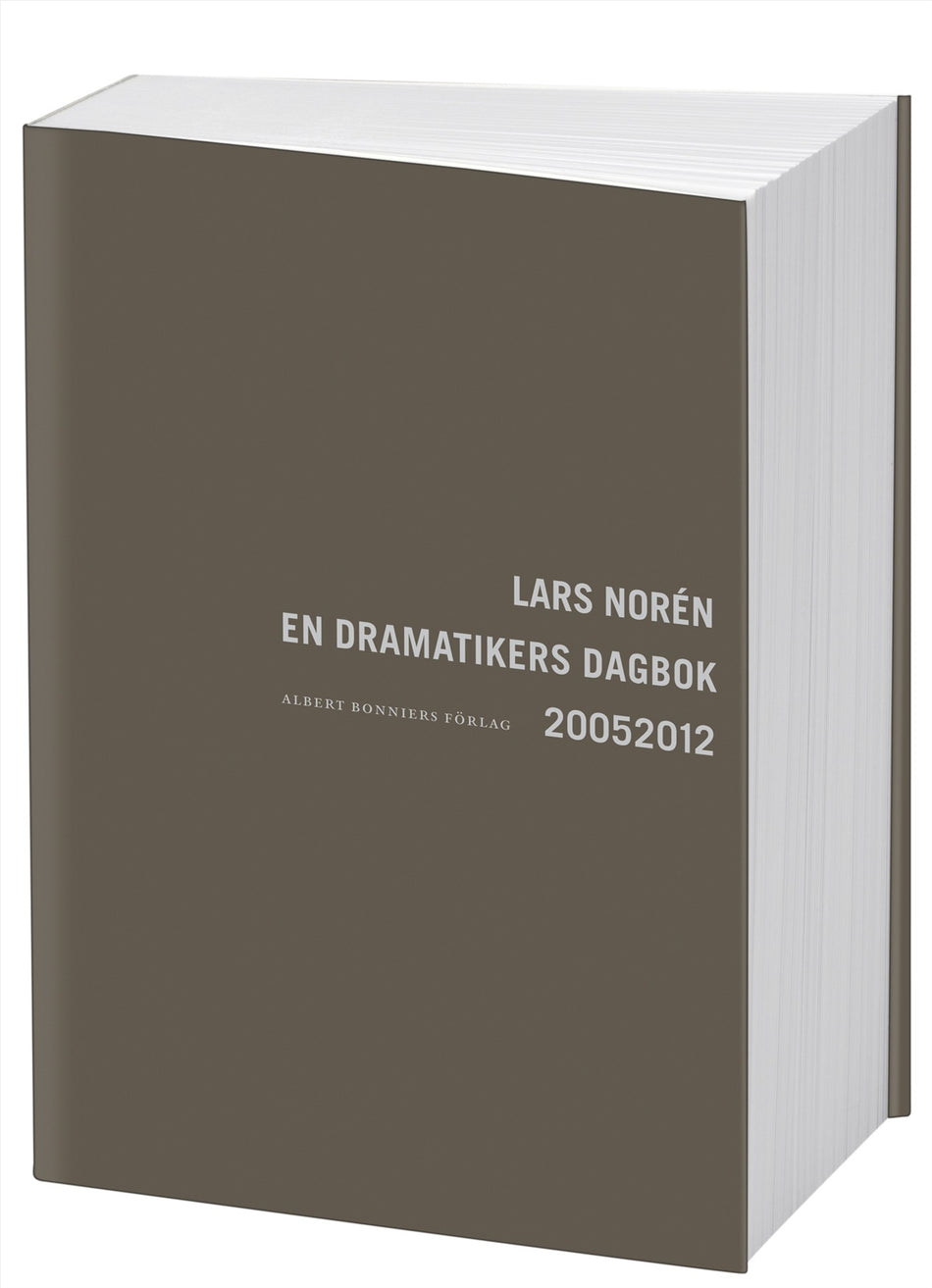 Valokuva kirjasta Lars Norén En dramatikers dagbok 2005-2012, kuuluu tuoteryhmään Ruots muu tieto.