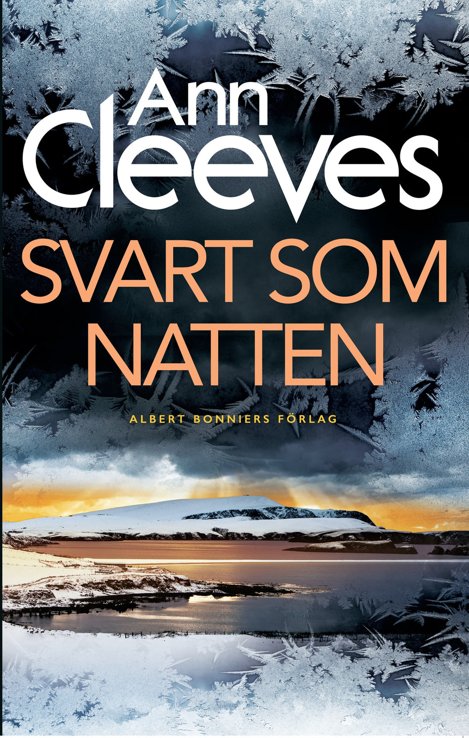 Valokuva kirjasta Ann Cleeves Svart som natten, kuuluu tuoteryhmään Ruots kaunokirjat.