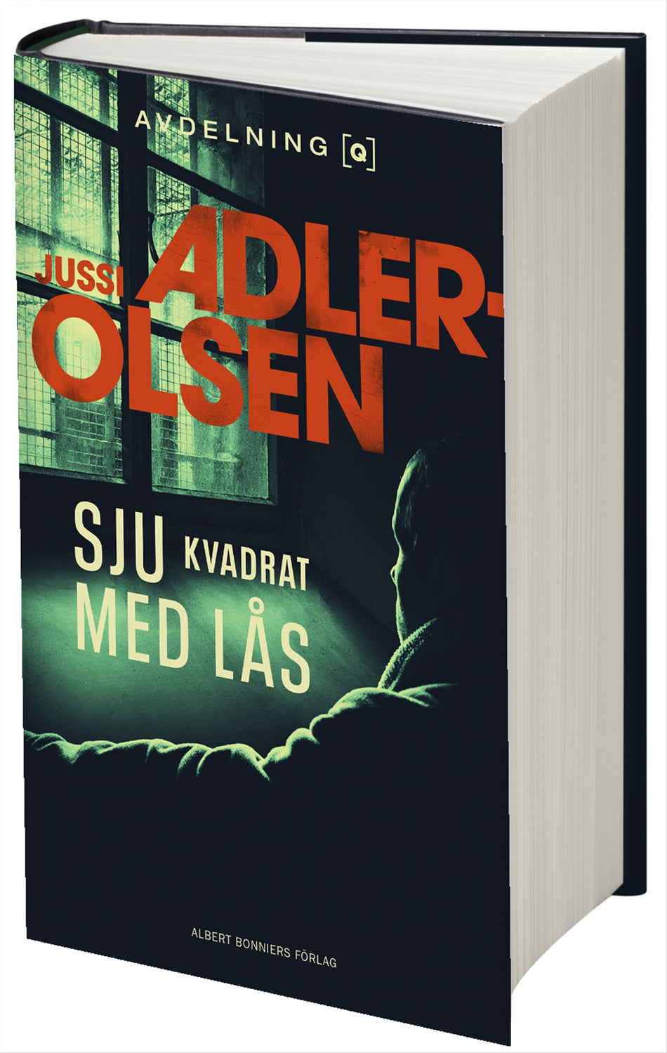 Valokuva kirjasta Jussi Adler-Olsen Sju kvadrat med lås, kuuluu tuoteryhmään Ruots kaunokirjat.