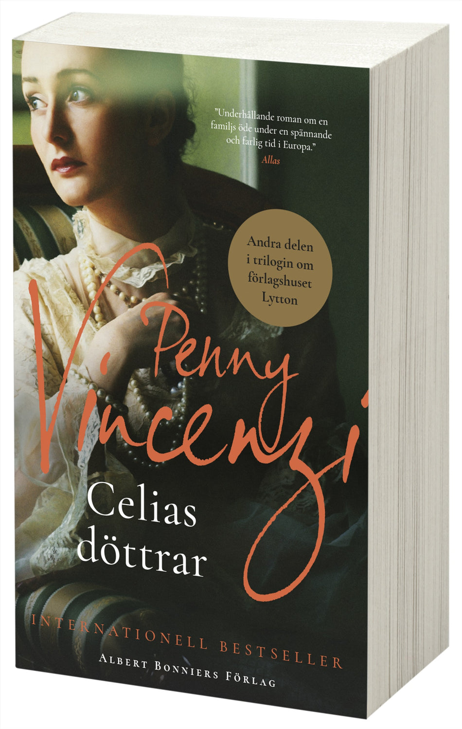 Valokuva kirjasta Penny Vincenzi Celias döttrar, kuuluu tuoteryhmään Ruots kaunokirjat.