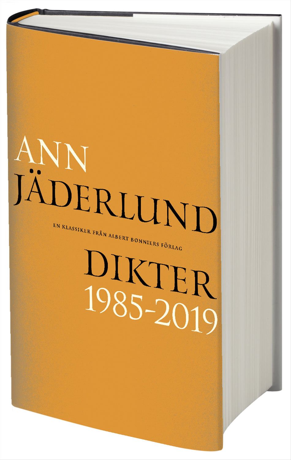 Valokuva kirjasta Ann Jäderlund Dikter 1985–2019, kuuluu tuoteryhmään Ruots muu tieto.
