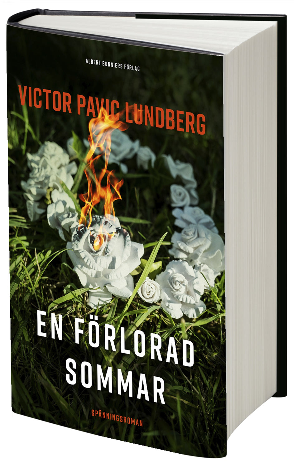 Valokuva kirjasta Victor Pavic Lundberg En förlorad sommar, kuuluu tuoteryhmään Ruots kaunokirjat.