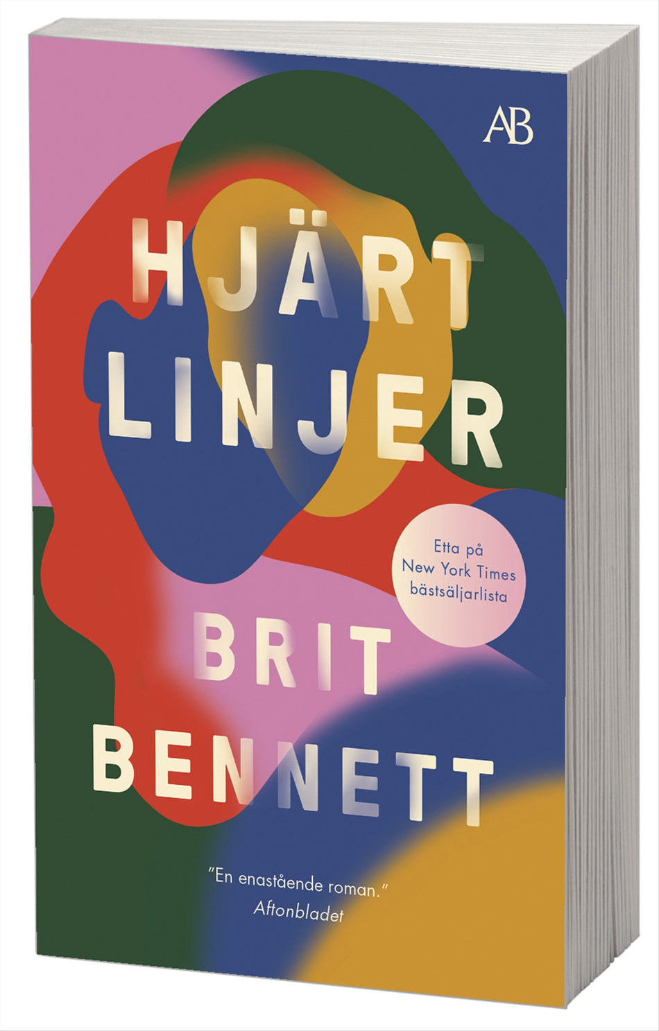 Valokuva kirjasta Brit Bennett Hjärtlinjer, kuuluu tuoteryhmään Ruots kaunokirjat.