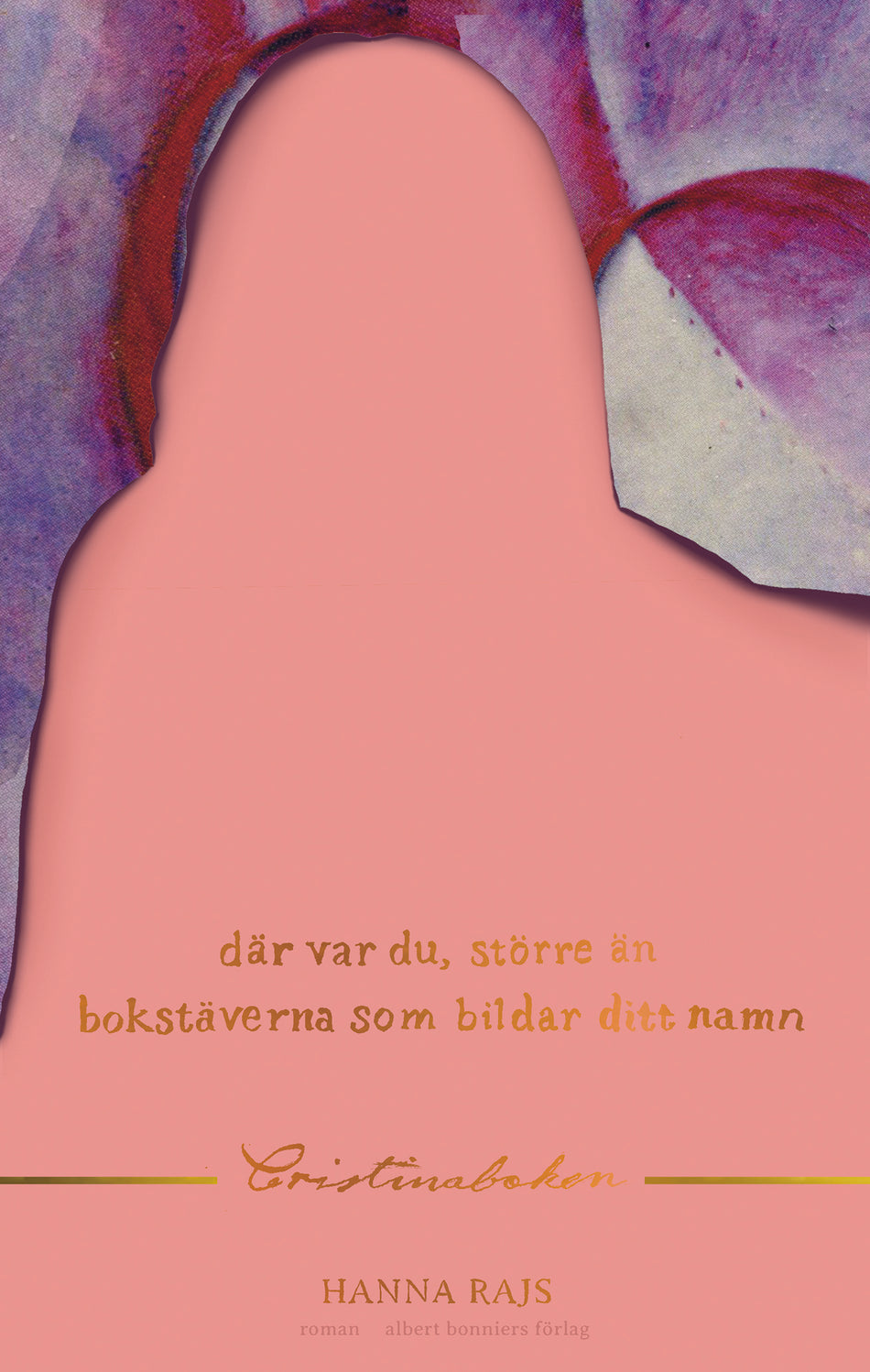 Valokuva kirjasta Hanna Rajs Där var du, större än bokstäverna som bildar ditt namn, kuuluu tuoteryhmään Ruots kaunokirjat.