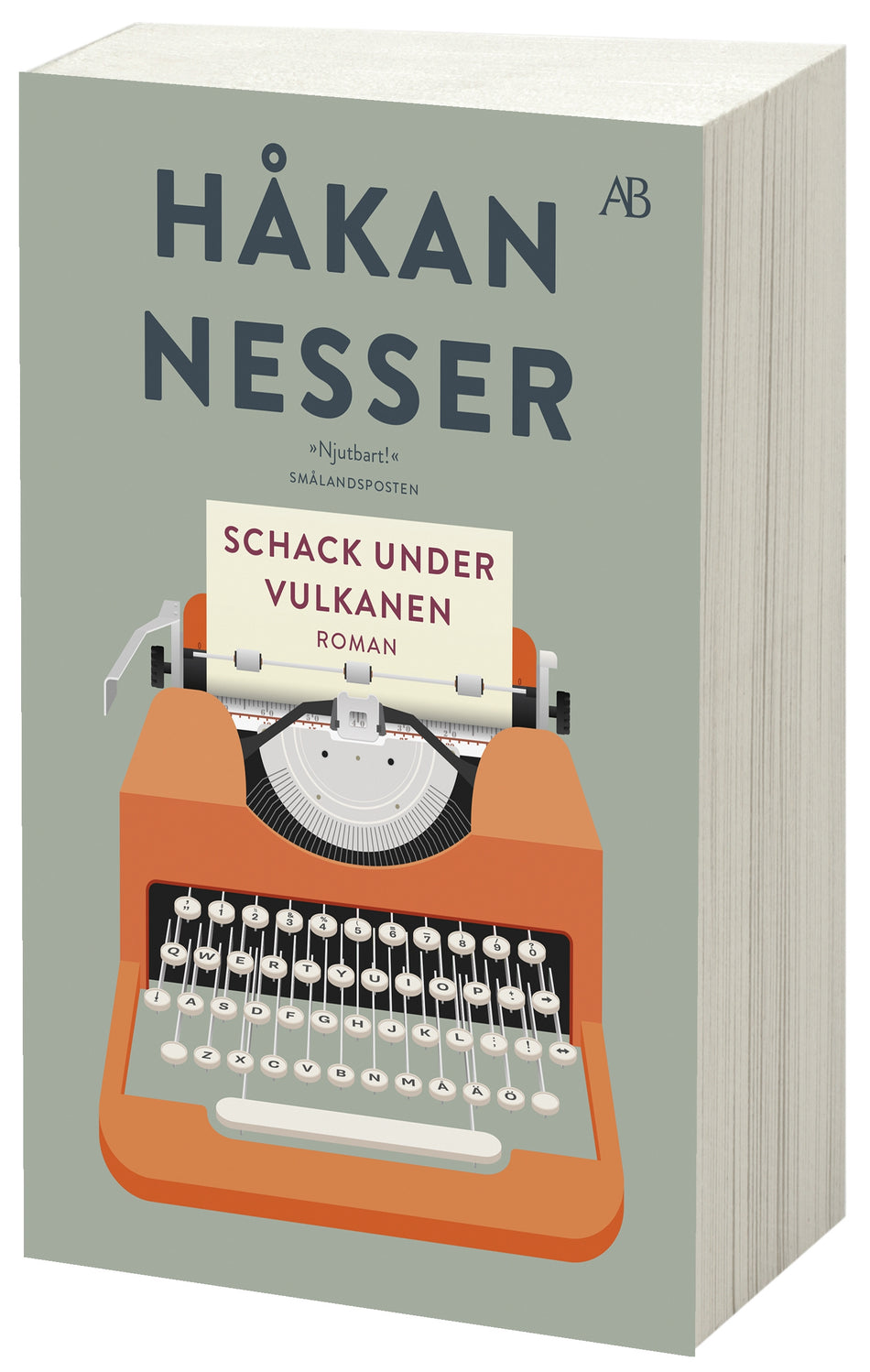 Valokuva kirjasta Håkan Nesser Schack under vulkanen, kuuluu tuoteryhmään Ruotsalaiset pokkarit.